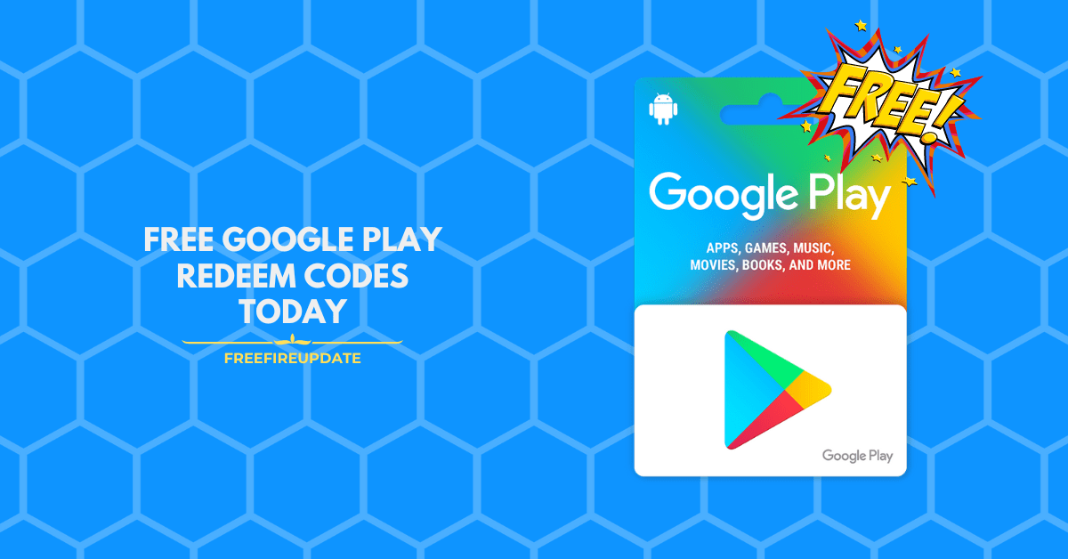 Free Google Play Redeem Code Today - Free Fire Update